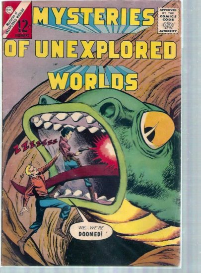 MYSTERIES OF UNEXPLORED WORLDS # 34, 4.5 VG +