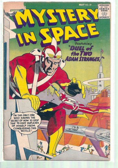 MYSTERY IN SPACE # 59, 1.8 GD -