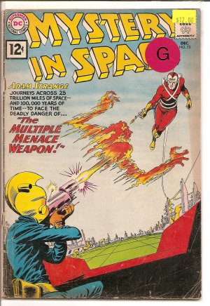 Mystery in Space # 72, 2.0 GD 