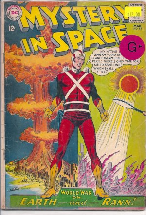Mystery in Space # 82, 2.5 GD + 
