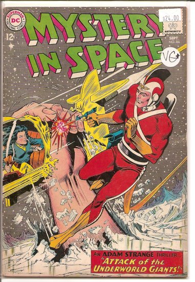 Mystery in Space # 86, 4.5 VG +