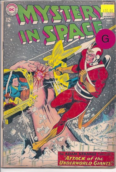 Mystery in Space # 86, 2.0 GD