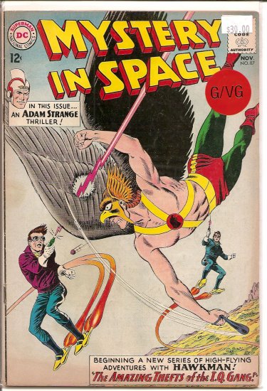 Mystery in Space # 87, 3.0 GD/VG