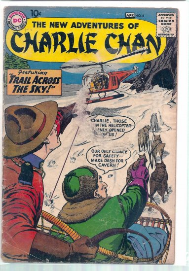 NEW ADVENTURES OF CHARLE CHAN # 6, 2.5 GD +