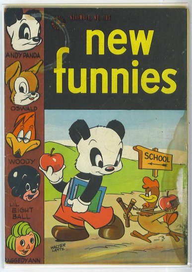 New Funnies # 105, 3.0 GD/VG
