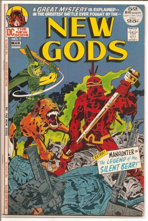 New Gods # 7, 4.0 VG 
