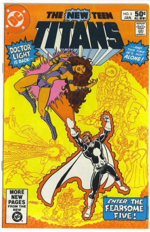 New Teen Titans # 3, 8.5 VF + 