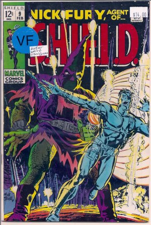 Nick Fury, Agent of SHIELD # 9, 8.0 VF 