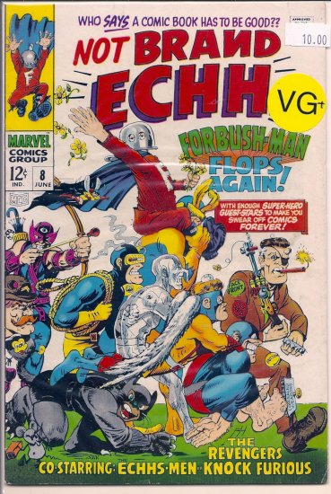 Not Brand Echh # 8, 4.5 VG +