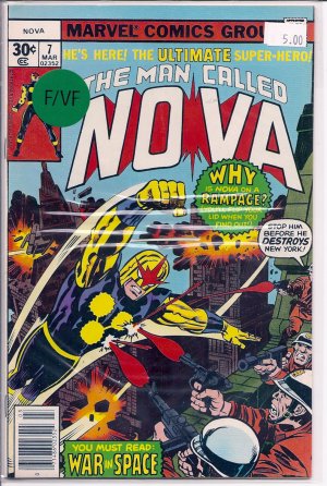 Nova # 7, 7.0 FN/VF 