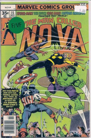 Nova # 15, 7.0 FN/VF 