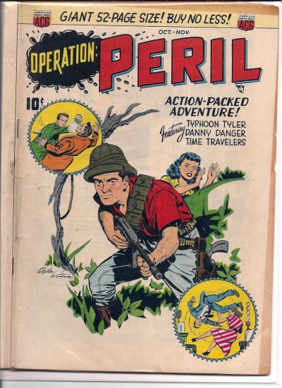 OPERATION PERIL # 1, 3.5 VG -