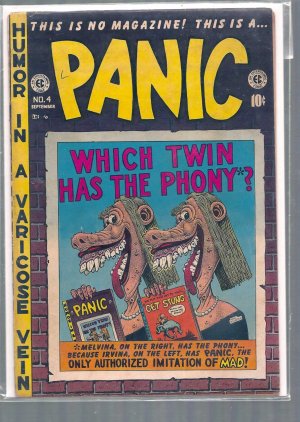 PANIC # 4, 4.0 VG 