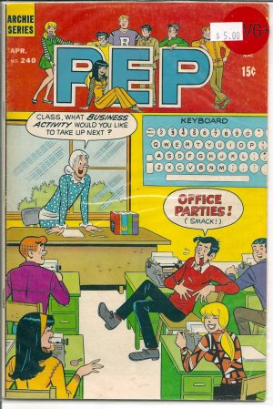 Pep Comics # 240, 4.5 VG + 