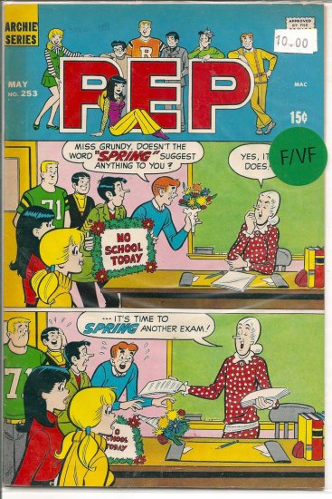 Pep Comics # 253, 7.0 FN/VF
