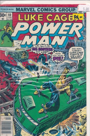 Power Man # 40, 5.5 FN -