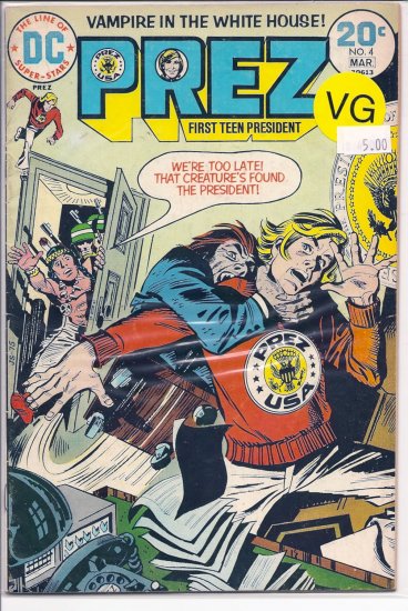 Prez # 4, 4.0 VG