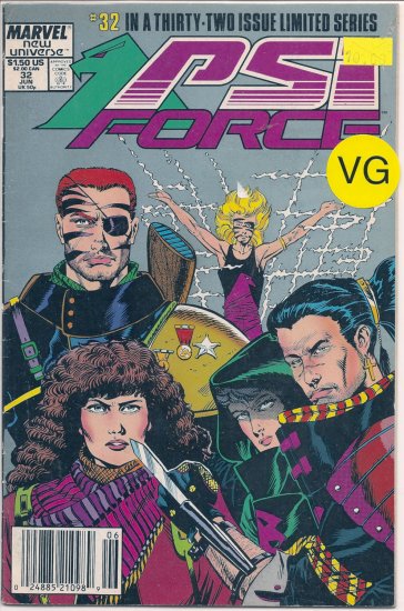 PSI Force # 32, 4.0 VG 