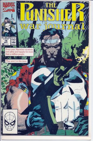 PUNISHER WAR JOURNAL # 18, 9.0 VF/NM 