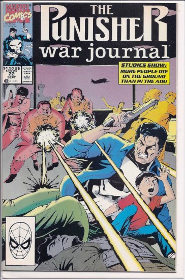 PUNISHER WAR JOURNAL # 22, 9.2 NM -
