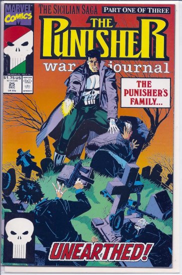 PUNISHER WAR JOURNAL # 25, 9.2 NM -
