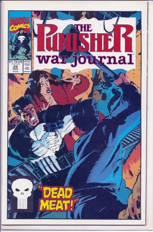 PUNISHER WAR JOURNAL # 28, 9.0 VF/NM 