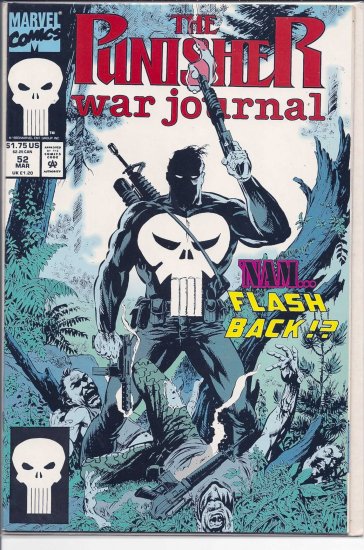 PUNISHER WAR JOURNAL # 52, 9.0 VF/NM