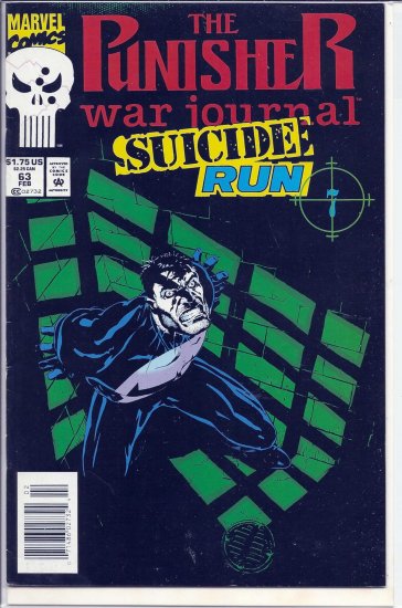 PUNISHER WAR JOURNAL # 63, 7.5 VF -