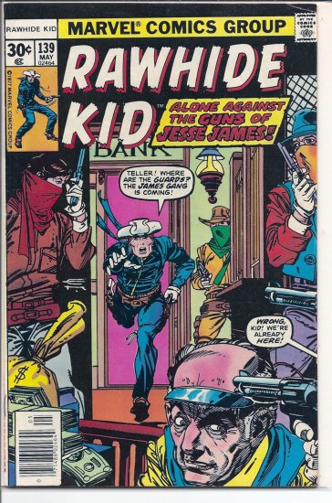 RAWHIDE KID # 139, 4.5 VG +