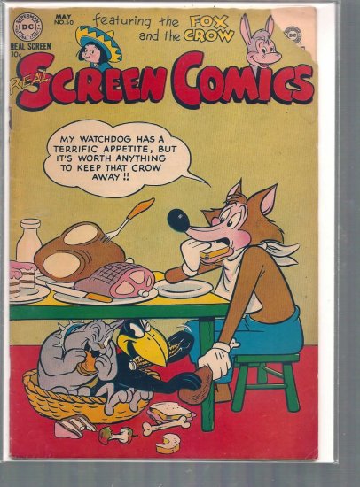 REAL SCREEN COMICS # 50, 2.5 GD +