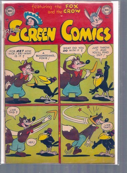 REAL SCREEN COMICS # 54, 2.0 GD