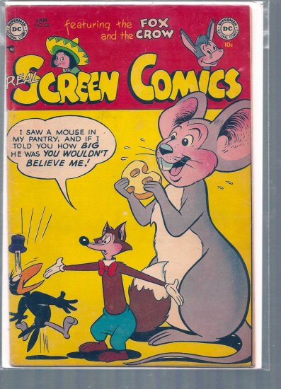 REAL SCREEN COMICS # 58, 3.5 VG -
