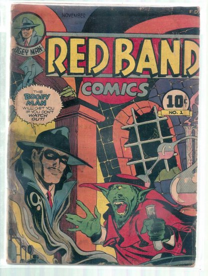 RED BAND COMICS # 1, 1.0 FR