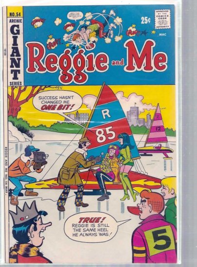 REGGIE AND ME # 54, 7.5 VF -