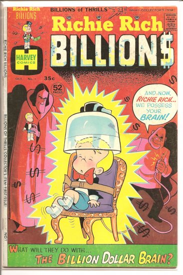 Richie Rich Billions # 1, 4.5 VG +