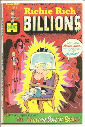 Richie Rich Billions # 1, 4.5 VG + 