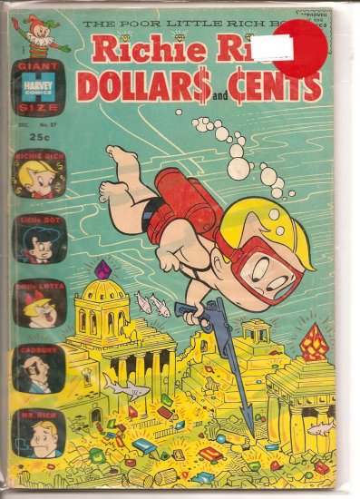 Richie Rich Dollars & Cents # 27, 4.5 VG +