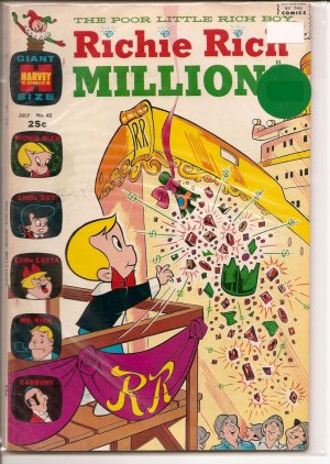 Richie Rich Millions # 42, 7.0 FN/VF 