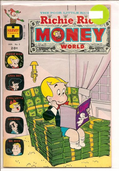 Richie Rich Money World # 3, 5.5 FN -