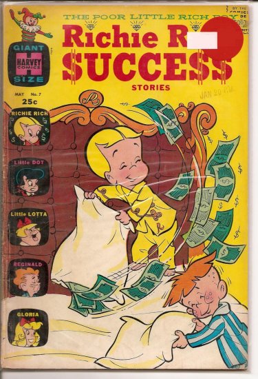 Richie Rich Success Stories # 7, 4.5 VG +