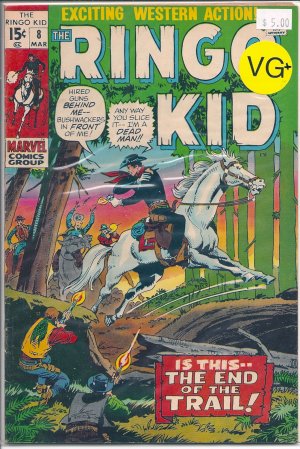 Ringo Kid # 8, 4.5 VG + 