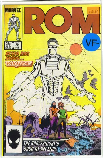 Rom # 75, 7.5 VF -