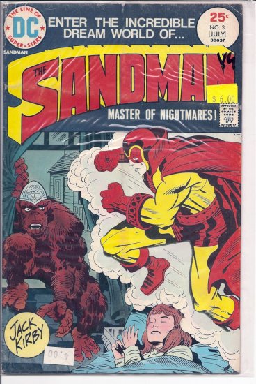 Sandman # 3, 4.0 VG