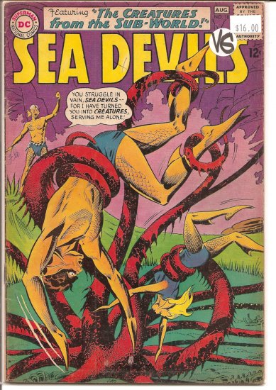 Sea Devils # 18, 4.0 VG