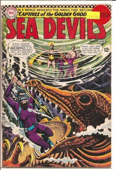 Sea Devils # 29, 4.5 VG +