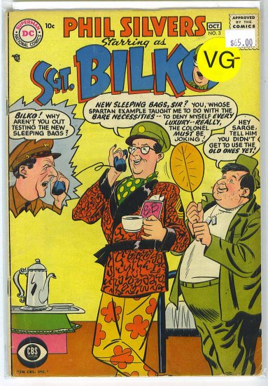 Sergeant Bilko # 3, 3.5 VG -