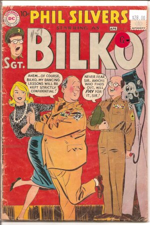 Sergeant Bilko # 18, 1.8 GD - 