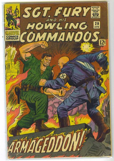 Sgt. Fury # 29, 2.5 GD +