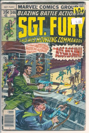 Sgt. Fury # 146, 2.5 GD + 