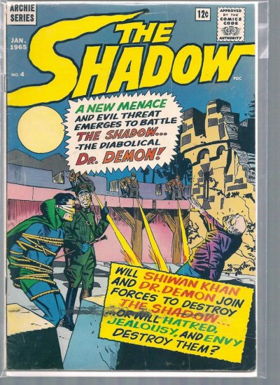 SHADOW # 4, 4.5 VG +